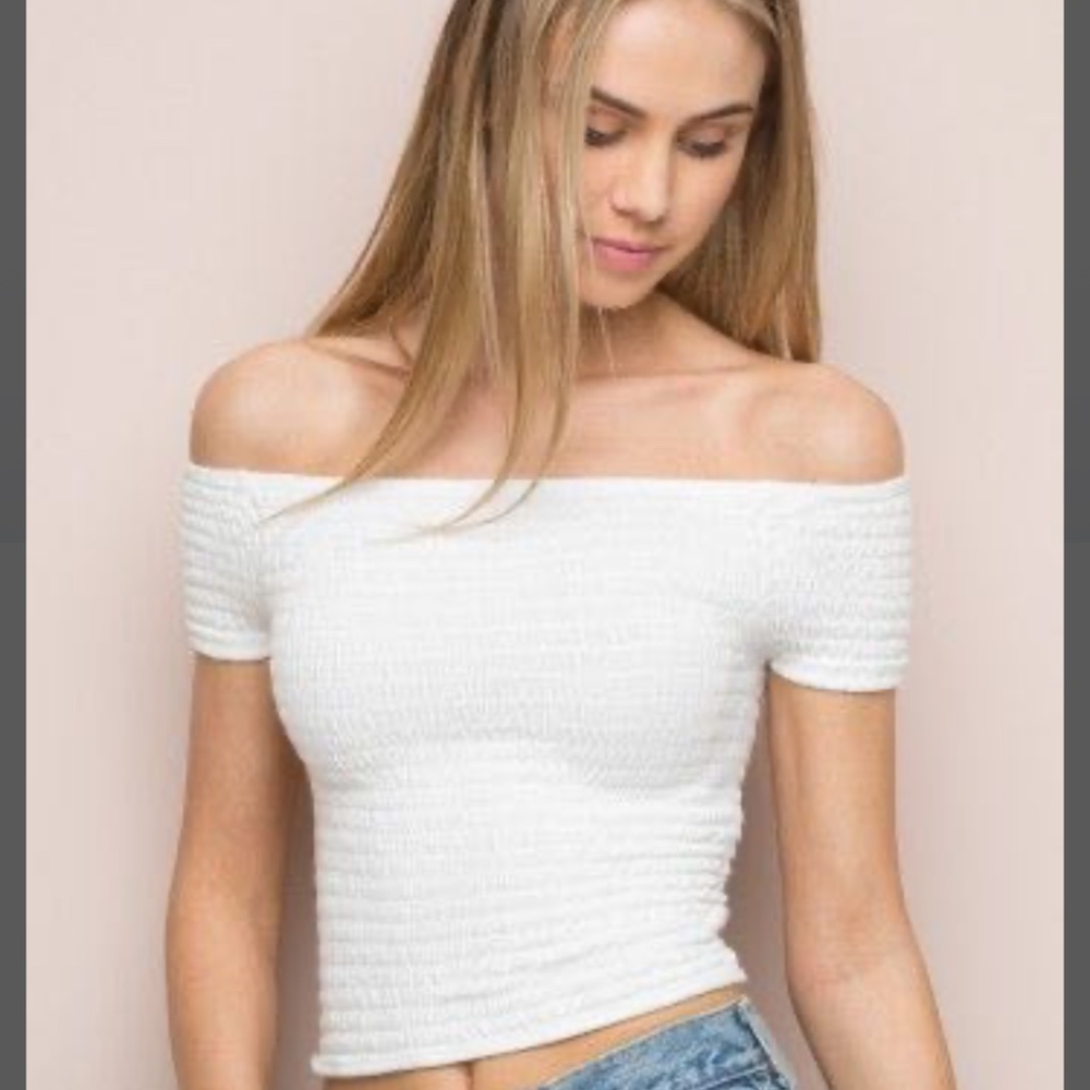 Brandy Melville Off the Shoulder Top